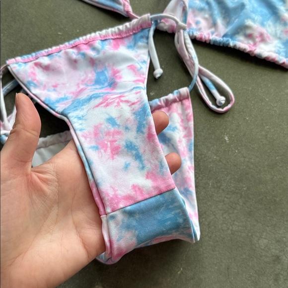 Triangle Bikini Set Tie Dye - Picture 6 of 8